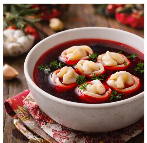 Barszcz czerwony wigilijny